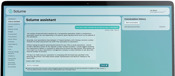 Solume Assistant